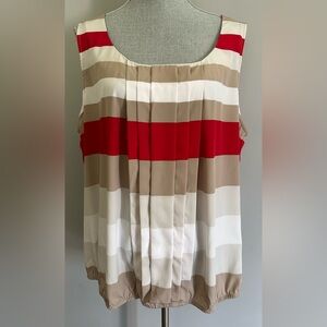 Alfani Womens Sleeveless Blouse Top Size 22W 22 W